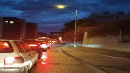 Mudanyada yoğun trafik