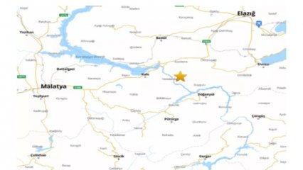 ELAZIĞ DAN KORKUTAN DEPREM