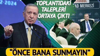 ERDOĞAN'DAN DEPREM TALİMATI 