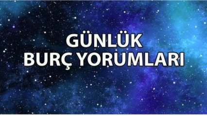 EN GÜNCEL BURÇ YORUMLARI SİZİNLE