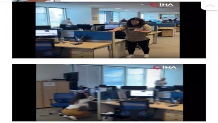 İstanbul Depreminde Ofis Fena Sallandı 